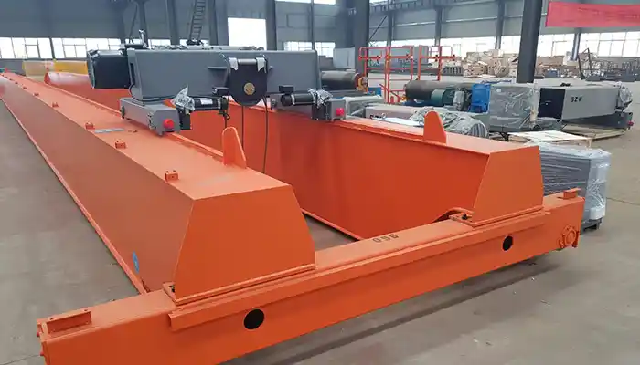 European style double rail electric hoist crab and trolley for double girder crane 3 ton to 80 ton 