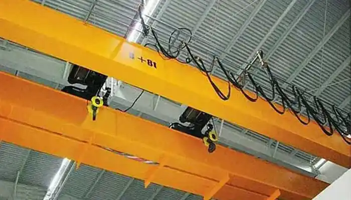 European Style Top Running Double Girder Overhead Cranes with Double Hoists: Enhanced Lifting Capacity