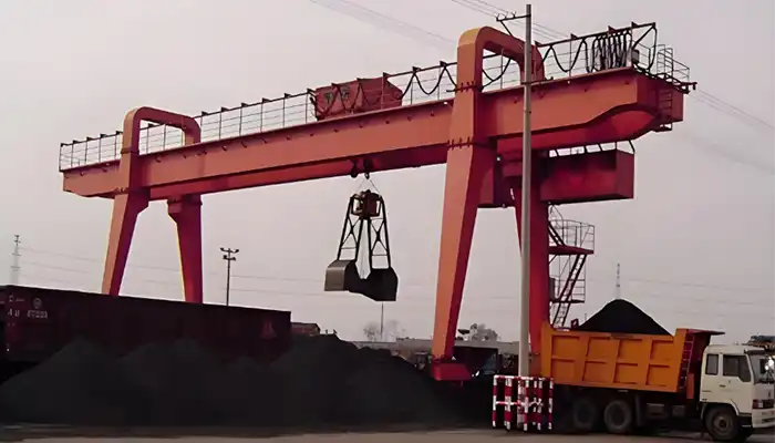 Processed gantry crane for mining industry