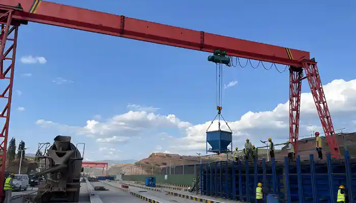 Portal crane single girder 