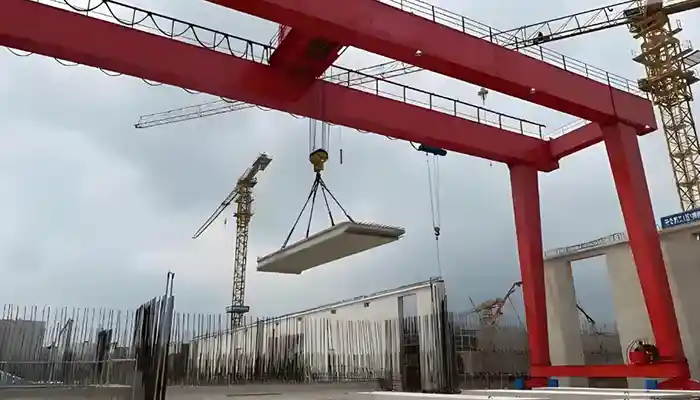 U-Frame Rail-Mounted Gantry Crane (RMG)