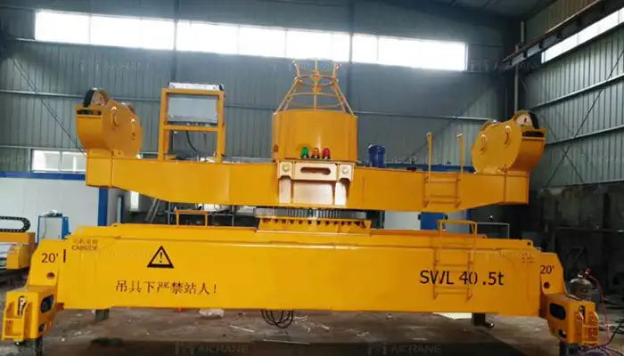 rotary container spreader for rtg gantry crane for your selection 