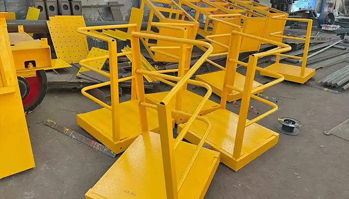 main parts and components of double girder overhead crane with open winch trolley for sale India