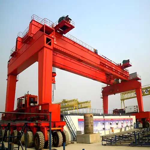 Rubber Tyred Gantry Cranes with U Frame Gantry Crane for General Material Handling