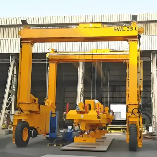 Rubber Tyred Gantry Cranes with U Frame Gantry Crane for General Material Handling