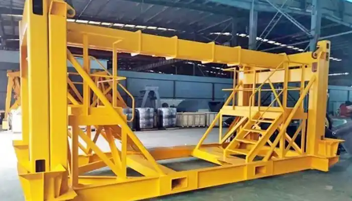 Over Height Frame Spreader Bar for Safe Container Lifting