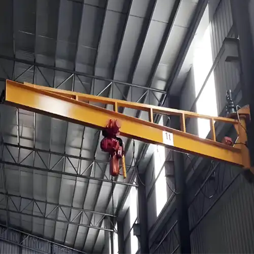 Wall-Mounted Jib Cranes for Automotive Assembly Workshops