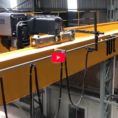 10 Ton Overhead Crane Pakistan | Double Girder Low Headroom 