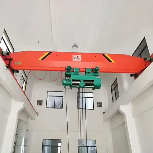 20 ton single girder overhead bridge crane system 