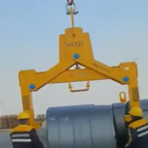 Mechanical coil handling crane for your reference 