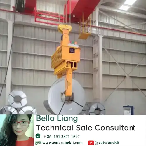 32T Overhead Crane for Steel Coil Lifting in Brazil | Yuantai Crane