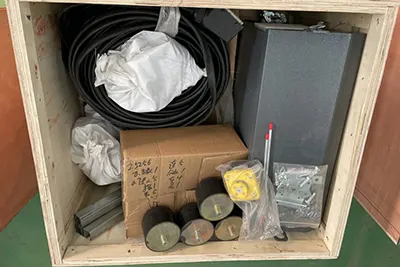 5 ton gantry crane parts and componentns for indoor use - Yuantai Crane Project