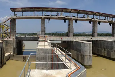water intak and flood control facilities - Monorail Crane Applications in Water-Control Infrastructure
