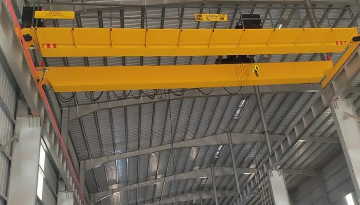double girder box girder overhead crane 