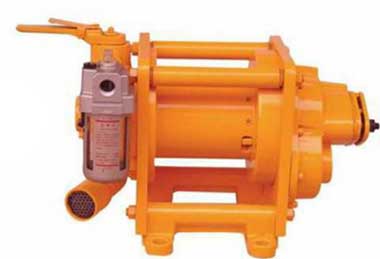 Blade pneumatic winch, explosion-proof pneumatic winch
