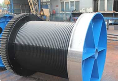 Rope Drum of electric piling winch