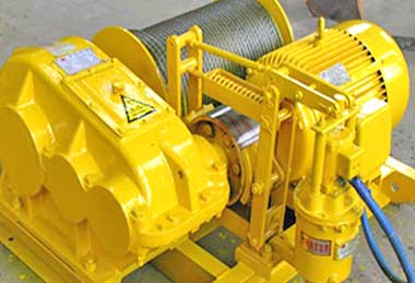 Electric Friction Winch for piling operations