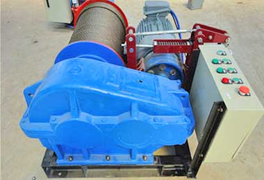 Variable speed winch of JT electric winch series