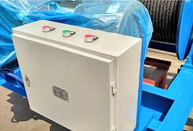 Control System of electric piling winch