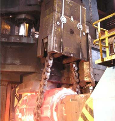 Forge Block Manipulators Crane Attachment
