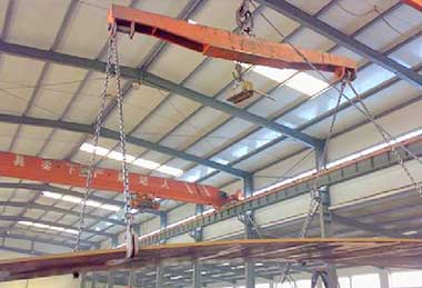 L leg steel sheet lifter handling equipment