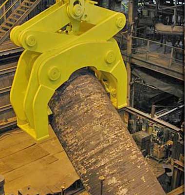 Block Tongs Crane Attachment