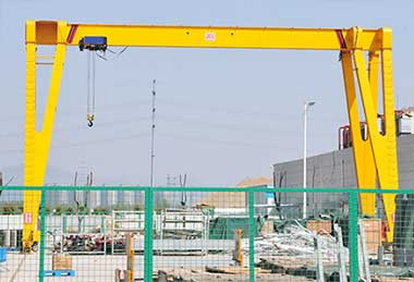 European style single girder overhead crane based on FEM standards 