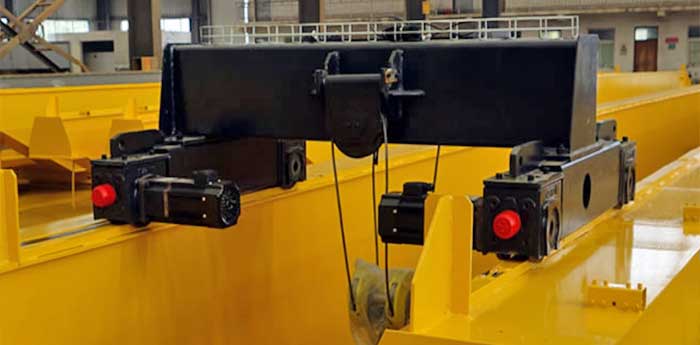 Double girder hoist trolley European style FEM, DIN & ISO standards