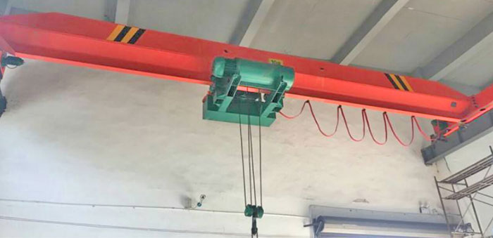 Low headroom wire rope hoist on single girder hoist crane Main parameters of low headroom wire rope hoists