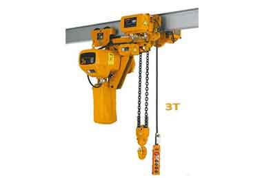 3 ton low headroom electric chain hoist