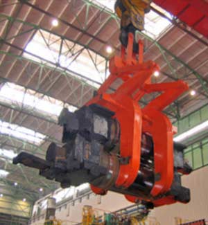 Mechanical cylinder roll tong