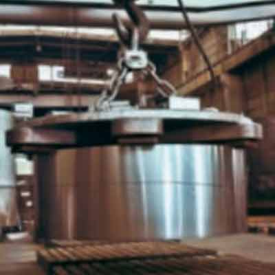 Lifting electromagnet for steel coil vertical and horizontal handling
