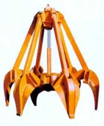 Crane bucket and crane grab for grab overhead crane