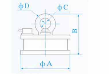 Lifting electromagnet for steel plate lifting