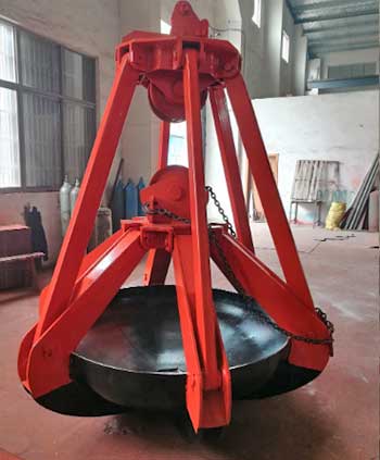 Mechanical grab & rope grab for sale - Crane grab bucket for sale