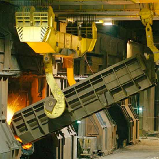 Scrape charging cranes - Steel mill cranes