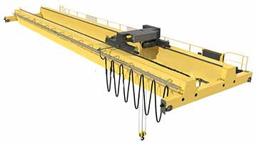 Double girder overhead travelling crane 