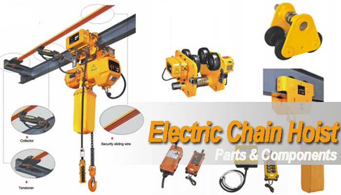 electric chain hoist parts and components