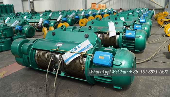 What's an electric wire rope hoist?