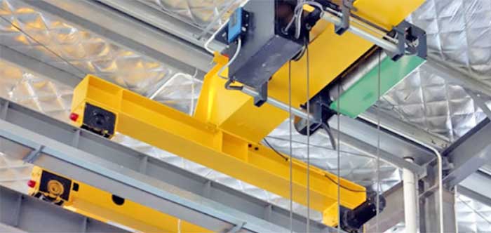 Type of overhead crane : top running overhead crane
