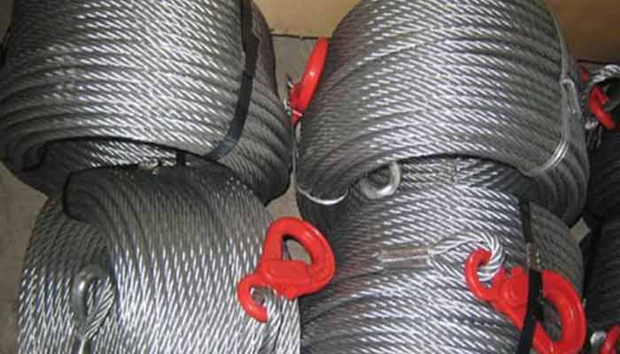 Flemish eye Wire Rope Sling Wear Resistance Light Weight Corrosion  Resistance