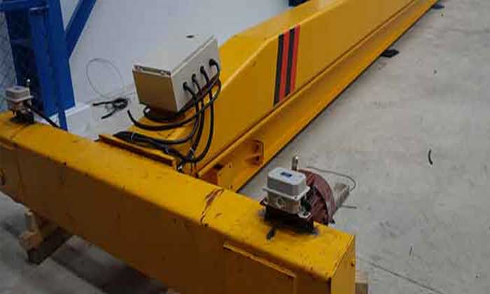 Crane assembly- 5 ton single girder overhead crane installation