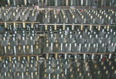 Shaft of hoist gearbox- parts of electric wire rope hoist