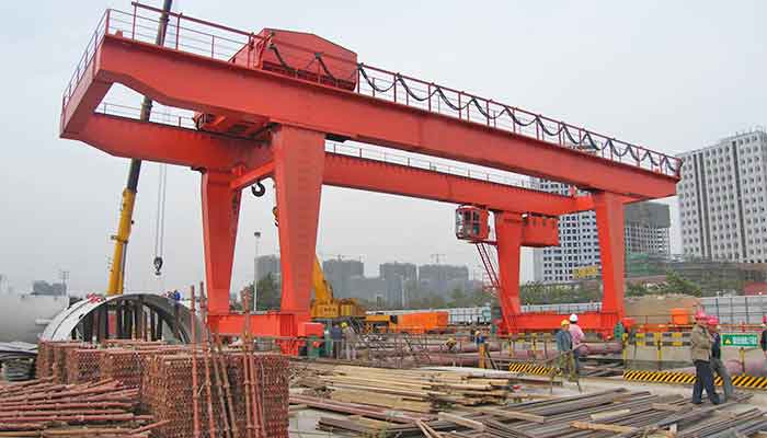 Gantry Crane Rail System: