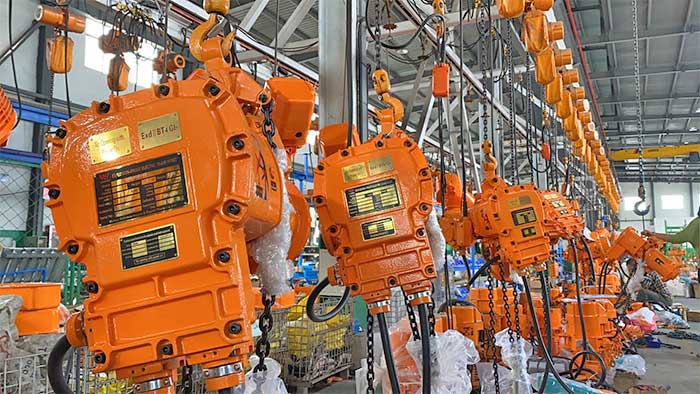 Explosion-Proof Electric Chain Hoists:
