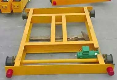 Hoist trolley frame
