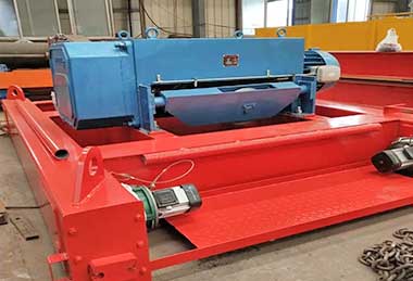 HC wire rope double girder hoist troflley