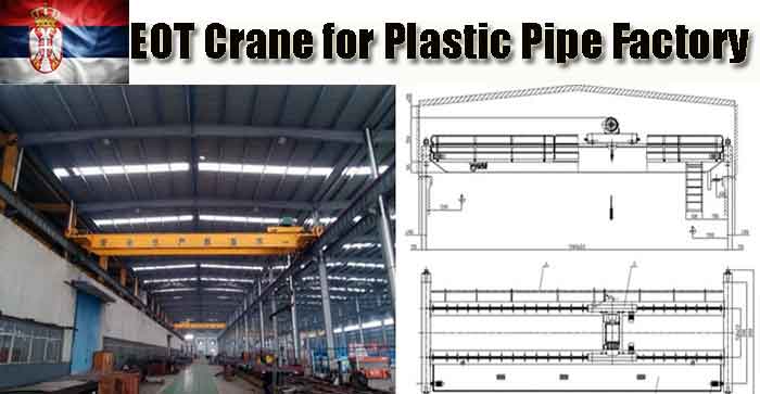 LH model double girder eot crane
