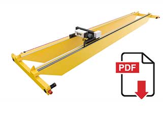 Double Girder Overhead Crane with European Wire Rope Hoist Trolley