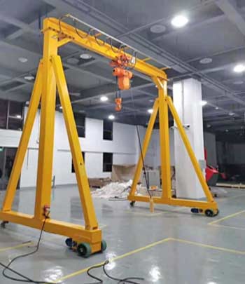 Workstation Gantry Crane, Portable Gantry Crane Lifting System ...